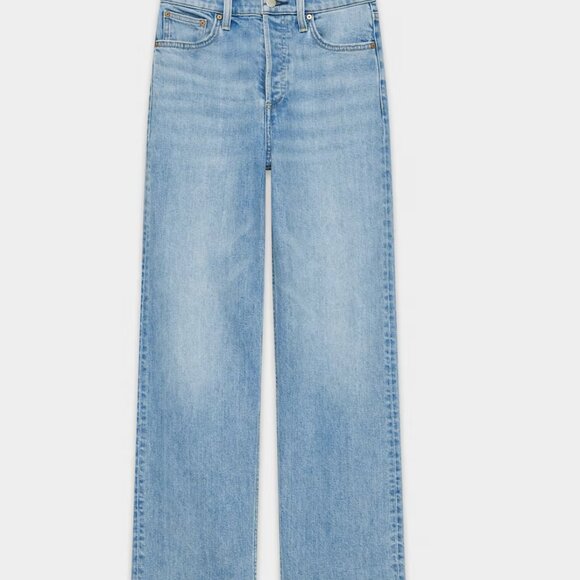 Aritzia Denim Forum The Arlo Hi-rise Straight Jean - Picture 1 of 12